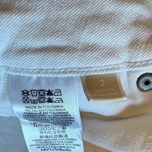 Michael Kors Cream Ankle Jeans Women’s Size 2 | Slim Fit Stretch Denim - Picture 4 of 4